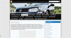 Desktop Screenshot of golf4-ersatzteile.de